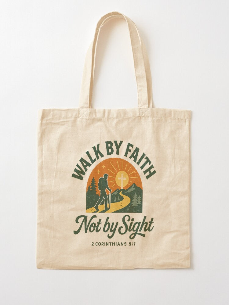 Walk by sight Tote Bag