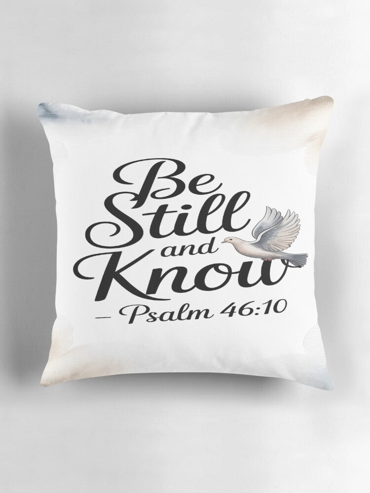 Be still and Know Pillow