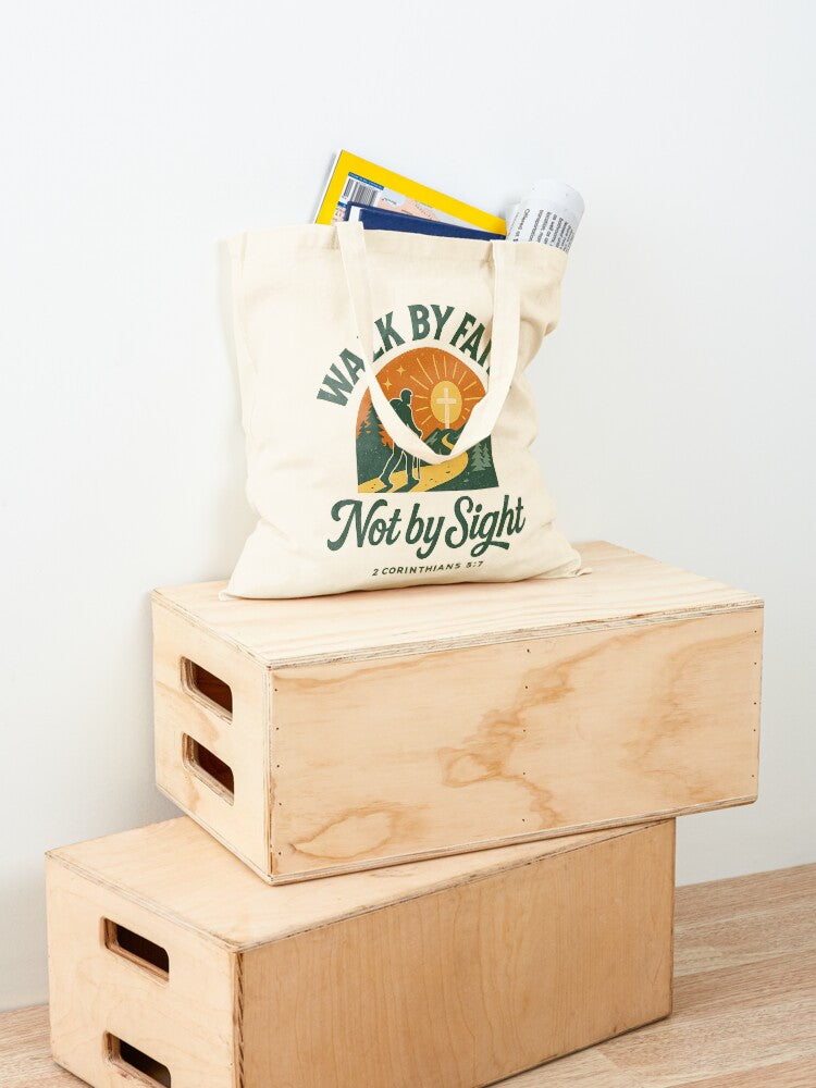 Walk by sight Tote Bag