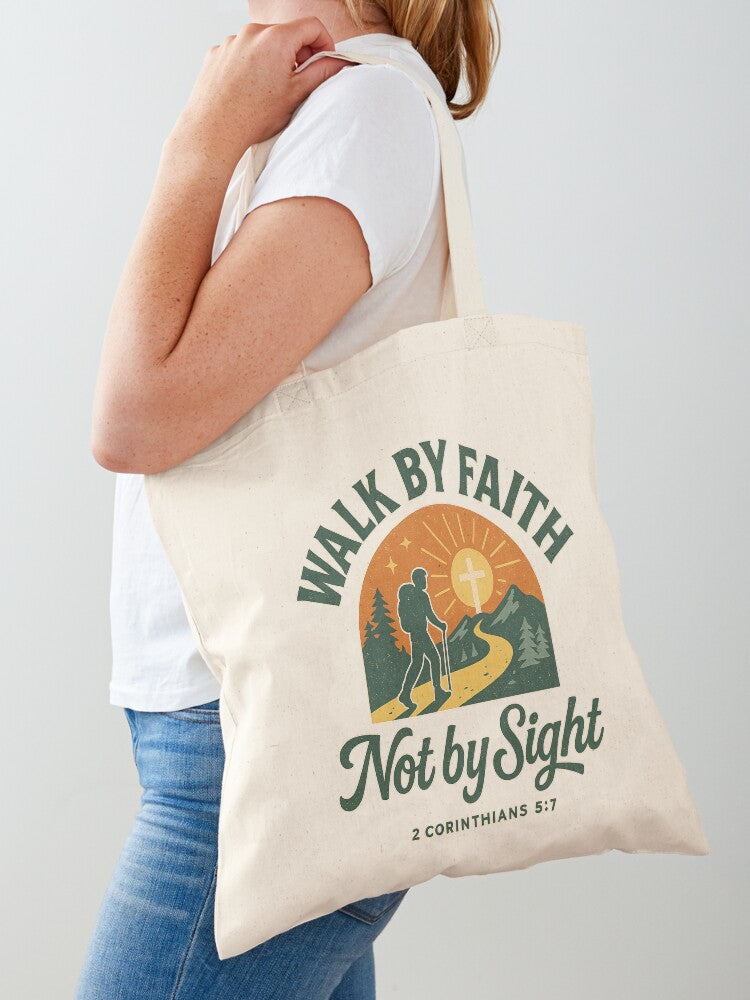 Walk by sight Tote Bag