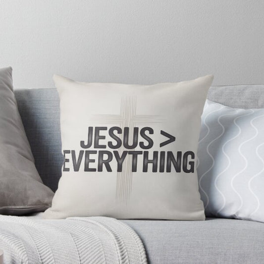 Jesus >Everything Pillow